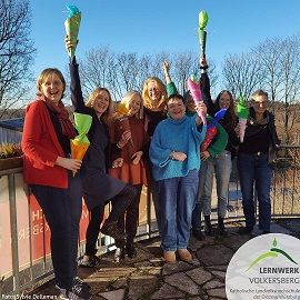 Die Absolventinnen des Basislehrgangs LebensMutig 